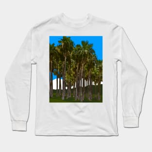 Palm Tree Grove Long Sleeve T-Shirt